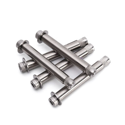 1/2 直径ステンレスステール プレート 拡張アンカー ボルト スクロール ボルト ヘックスヘッド コンクリート メトリックシステムで長持ち