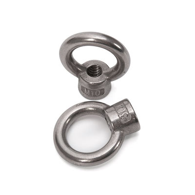 重工業標準 ANSI 鉱山用ステンレス鋼のリフティングアイナッツ A4-70 SS304 SS316 DIN580
