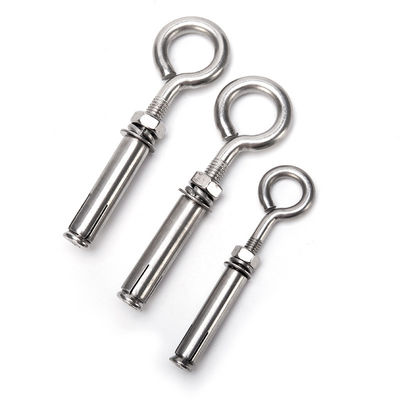 丸型ヘッドスタイル INCH ステンレス M6 M8 M10 重用壁 天井 コンクリート アンカー 眼栓 拡張 肩目 眼栓 螺栓