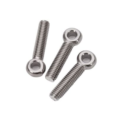 メトリック計測システム 304 鉄鋼 高精度 溶接 長い 幹 鍛造 建設用 閉ざされた 目ボルト