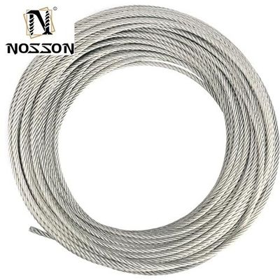 ケーブルグリッパー AISI SUS 304 316 ステンレス鋼線ロープ 1mm 1.5mm 2mm 3mm 4mm 5mm 6mm 7mm 8mm 9mm 10mm カスタマイズされた色