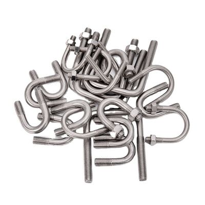 亜鉛仕上げ オーダーメイドサイズ 鉄筋Uボルト 鉄筋m3 m4 m5 m6 m8 m10 m12 m16 m20 建設プロジェクト用