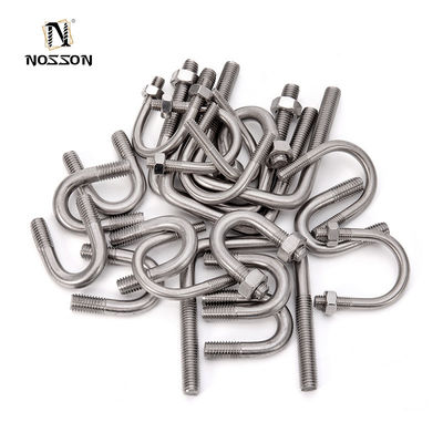 亜鉛 仕上げ ステンレス スチール U ボルト U スレッド ブラケット 形構造 固定 耐久性