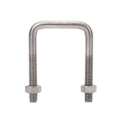 ANSI/ASME 標準 M3-M20 鉄鋼Uボルト 建設および設置用 亜鉛塗装 横管詰め