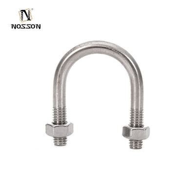 ANSI/ASME 標準 M3-M20 鉄鋼Uボルト 建設および設置用 亜鉛塗装 横管詰め