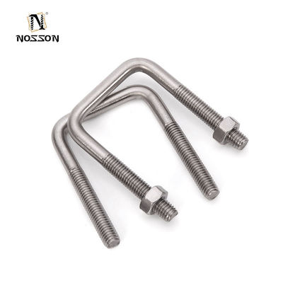 ANSI/ASME 標準 M3-M20 鉄鋼Uボルト 建設および設置用 亜鉛塗装 横管詰め