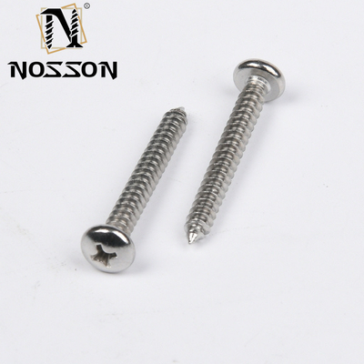 メトリック SS304 SS316 不同鋼 M2.5 JIS Phillips フラットヘッド 自動タッピング スクロール JIS 標準の金属