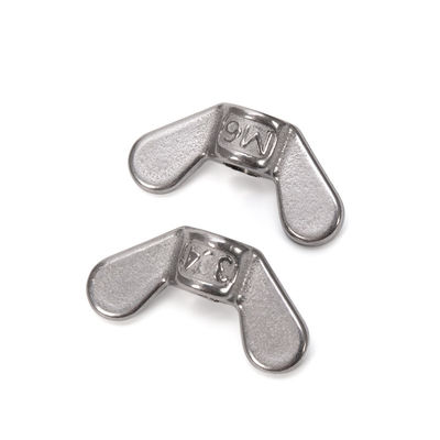 ANSI/ASME 標準合金鋼 ステンレス鋼 バターフライ ウイングナッツ DIN315 リテール産業用 振動仕上げ