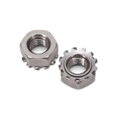 メトリック計測システム 亜鉛プラテッド M6 M8 ステンレス鋼 Kナッツ ANSI/ASME 標準と自由回転洗浄機