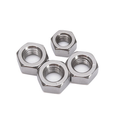 自動車産業の推進のためのインペリアル測定システムDIN934ステンレススチール304ヘックスナッツ
