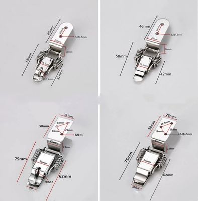 重工業における正確な性能のためのタグリングクリップ 16-300mm 測定 メトリック測定と ISO 標準
