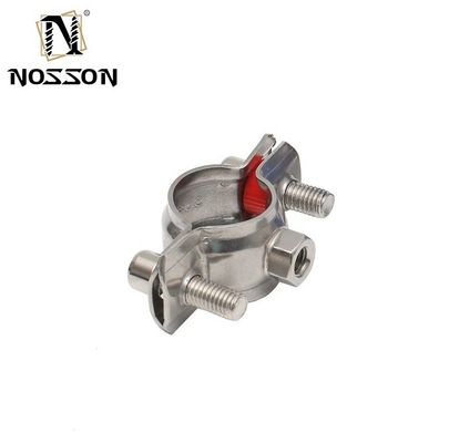 ODM オーダーメイドサポート ステンレススチール304 電子振動鋼 食品飲料パイプのためのクッション式クランプ