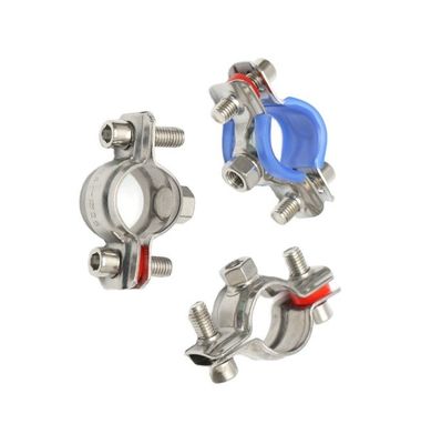スタンドルパイプ・インソレーション用のステンレス鋼 パーソナライズド サポート クイック・フスト ゴム・アライン・パイプ・クランプ 16-300mm
