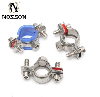 スタンドルパイプ・インソレーション用のステンレス鋼 パーソナライズド サポート クイック・フスト ゴム・アライン・パイプ・クランプ 16-300mm