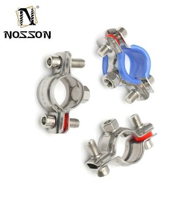 標準測定サポートステンレス鋼 201/304 イギリス型パイプクランプ 迅速解き出しとカスタマイズされたサポート