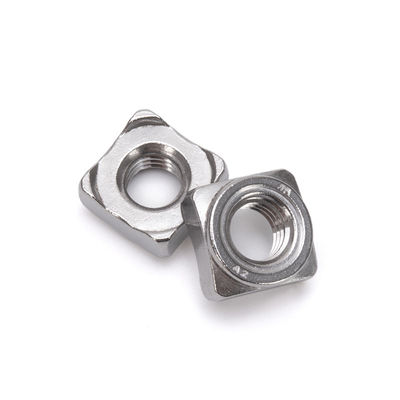 304 316 不同鋼 正方形 溶接ナッツ 丸い 方形 四点 溶接ナッツ Din928b 石油・ガス産業用