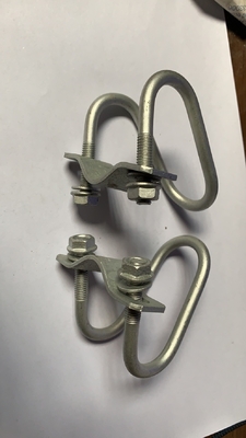 家具 ダブルパイプクランプ 304ステンレス鋼 ダブルUボルト 螺栓と洗浄機 Uクランプ M6 M8 BLACK Finish DIN Standard