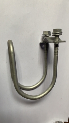 家具 ダブルパイプクランプ 304ステンレス鋼 ダブルUボルト 螺栓と洗浄機 Uクランプ M6 M8 BLACK Finish DIN Standard