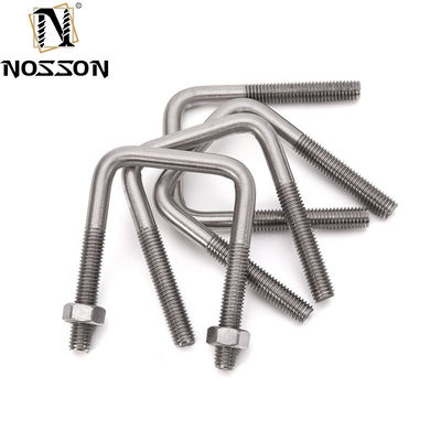 ZINC 完成型 ローンド ベンド U ボルト ステンレス鋼製の建物における建設プロジェクト用