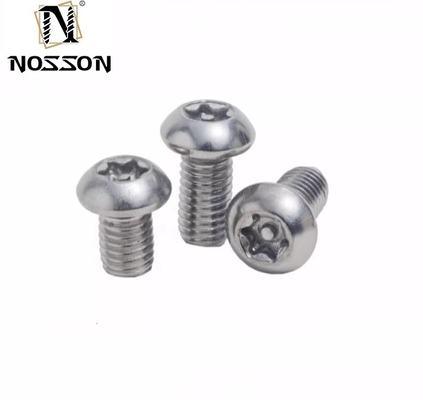 ANSI/ASME 標準 304 ステンレス スチール トルックス 丸型パンヘッド ピン 防盗 セキュリティ スクリュー 6 ロブ ボタン ヘッド 改変 防止 ボルト