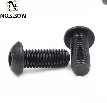 ブラック・フィニッシュ デザイン ビール カーボン・スティール M3 M4 M12 アレン キー キノコヘッド ボルト ヘックスソケット ボタンヘッド スクリュー 工業用