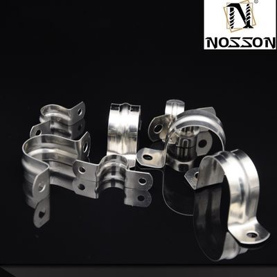 サンプルボルトクランプ 型 ステンレス鋼の2線路用の重用クランプ セルパイプクランプ メトリック測定システム