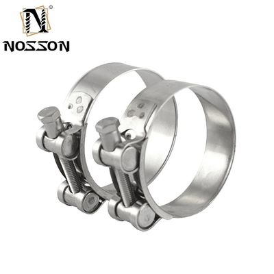 パーソナライズされたサポート ZINC 仕上げ CJan 高圧SS304/SS316 ホースクランプ 強いクランプとシングルピンボルト メトリック測定システム