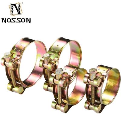 産業用品級 JIS 標準 固体 頑丈 重用用 管のクランプ 亜鉛コーティング