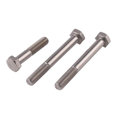 カスタムサイズ M16 M18 M20 ステンレススチール SUS 304 316 316L 六角ボルト DIN933 DIN931 メトリック GB 機械規格