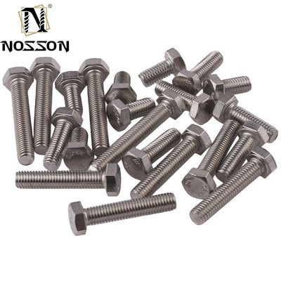 カスタムサイズ M16 M18 M20 ステンレススチール SUS 304 316 316L 六角ボルト DIN933 DIN931 メトリック GB 機械規格