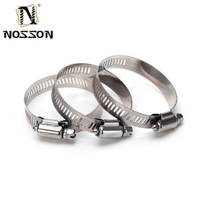 重工業用 ドイツ製ステンレス鋼 スナイルギアホースクランプ 16~300mm帯域幅と調整可能な金属クランプ