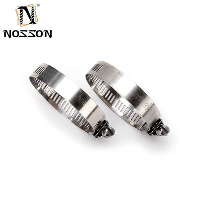 重工業用 ドイツ製ステンレス鋼 スナイルギアホースクランプ 16~300mm帯域幅と調整可能な金属クランプ