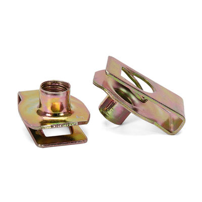 ヘクサゴンヘッド メトリック計測システム M4-M10 亜鉛付U型金属スプリングクリップナッツ メタルUナッツ