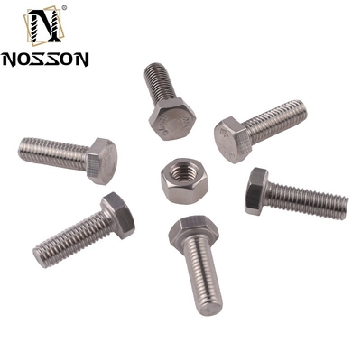 ステンレス鋼 ANSI/ASME M8 ヘックスヘッドボルト グレード 4.8/ 8.8/ 10.9/ 12.9 半糸ボルトとナッツ パーノス Din 931 亜鉛仕上げ