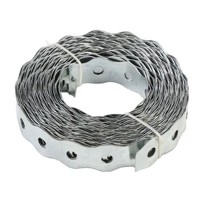 白い鉄筋テープと耐久性のあるプラスチック粉末表面12mm17mm幅固定帯テープで耐熱マウント