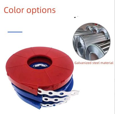 白い鉄筋テープと耐久性のあるプラスチック粉末表面12mm17mm幅固定帯テープで耐熱マウント