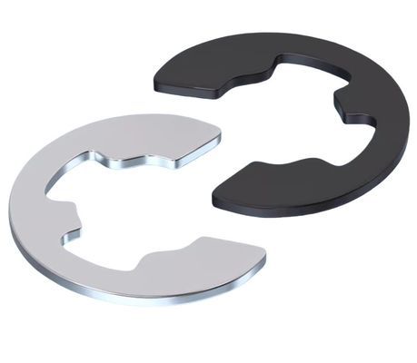 鉱山設備のメンテナンスのためのスプリット式不鋼E型円環保持リング M1.5-M10重用