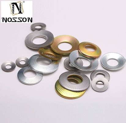 M3-M30 NFE25511 ステンレス鋼 フランス式 解散防止ロック洗浄機 ディスク 皿 ローケット 洗浄機 フラット 洗浄機 丸 洗浄機