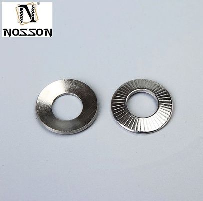 M3-M30 NFE25511 ステンレス鋼 フランス式 解散防止ロック洗浄機 ディスク 皿 ローケット 洗浄機 フラット 洗浄機 丸 洗浄機