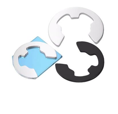 304ステンレスステール DIN スタンダードクイージスタイルのカード スプリング E型保持リング サイズ M3M4M5M6M8M10M12M14M16M240M18M20M22M24M27