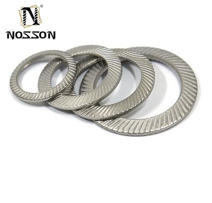 M3-M30 JIS 標準 炭酸鋼 黒化 振動 双歯クエッジ 凸起式 安全 蝶式ロック洗浄機 重工業用