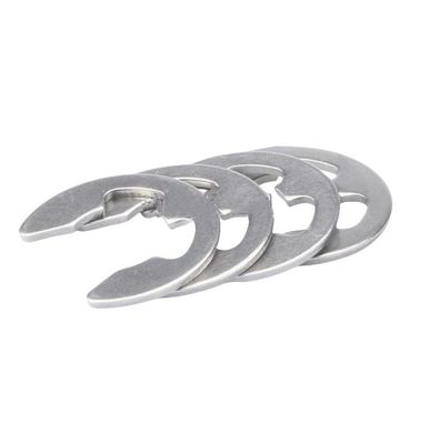 304ステンレスステール DIN スタンダードクイージスタイルのカード スプリング E型保持リング サイズ M3M4M5M6M8M10M12M14M16M240M18M20M22M24M27