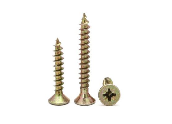 黄色亜鉛塗装自転切断シートボードスクリュー C1022 M3.5 M4.2 M55