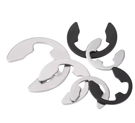 平面仕上げ ステンレス鋼 E型 スナップリング オープン 保持リング E型 円形 内歯 スタイル GB896 DIN6799