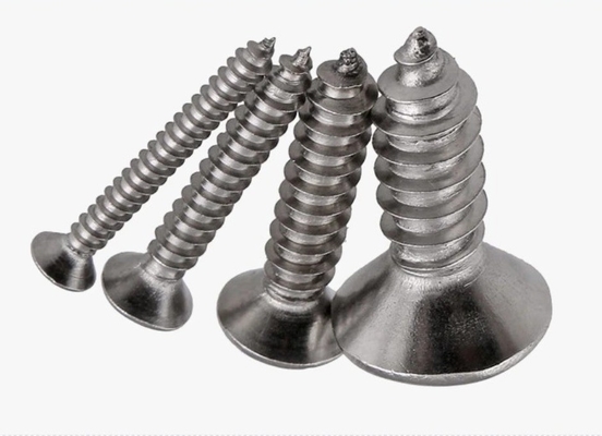 ANSI/ASME 標準SS304 SS316 耐腐蝕性建築用ステンレス鋼自閉式デッキスクリュー DIN7982