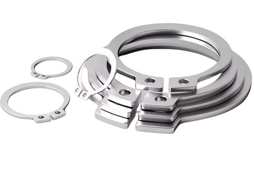 GB標準合金鋼外回輪スナップ 鉱山産業における軸用DIN471 304ステンレス鋼のクリップリング