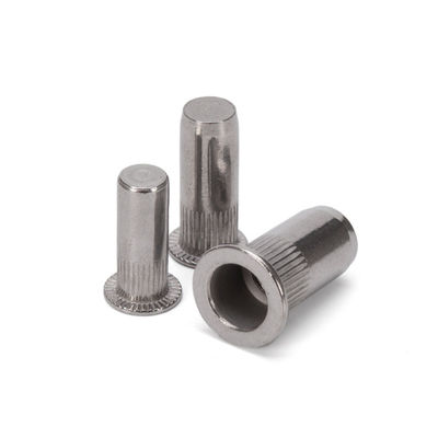 メトリック測定システム 自動車家具用のスレッド挿入ナッツ SS304 不同鋼 M6/M8/M10 平面仕上げ