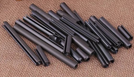 寿命長 TiCN 仕上げ スロット 弾性スプリングピン DIN 1444 円筒形位置付けと標準性能