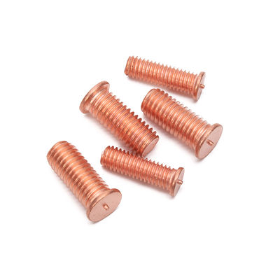 JIS標準不鋼鉄供給 銅塗装 溶接ストッド 薄型金属 M3 M4 M5 M6 M8 M10 M12 M20 ボルト DIN標準
