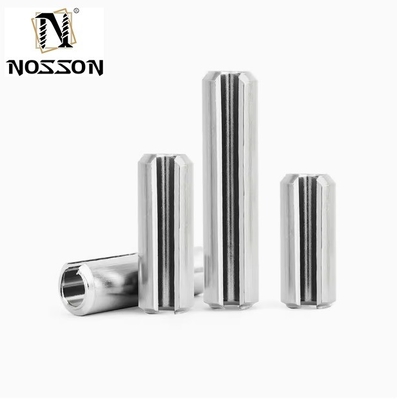 耐久性 TiCN 304ステンレス鋼 Din1481 重用直径スロットコッターピン 8*100mm スプリングピン